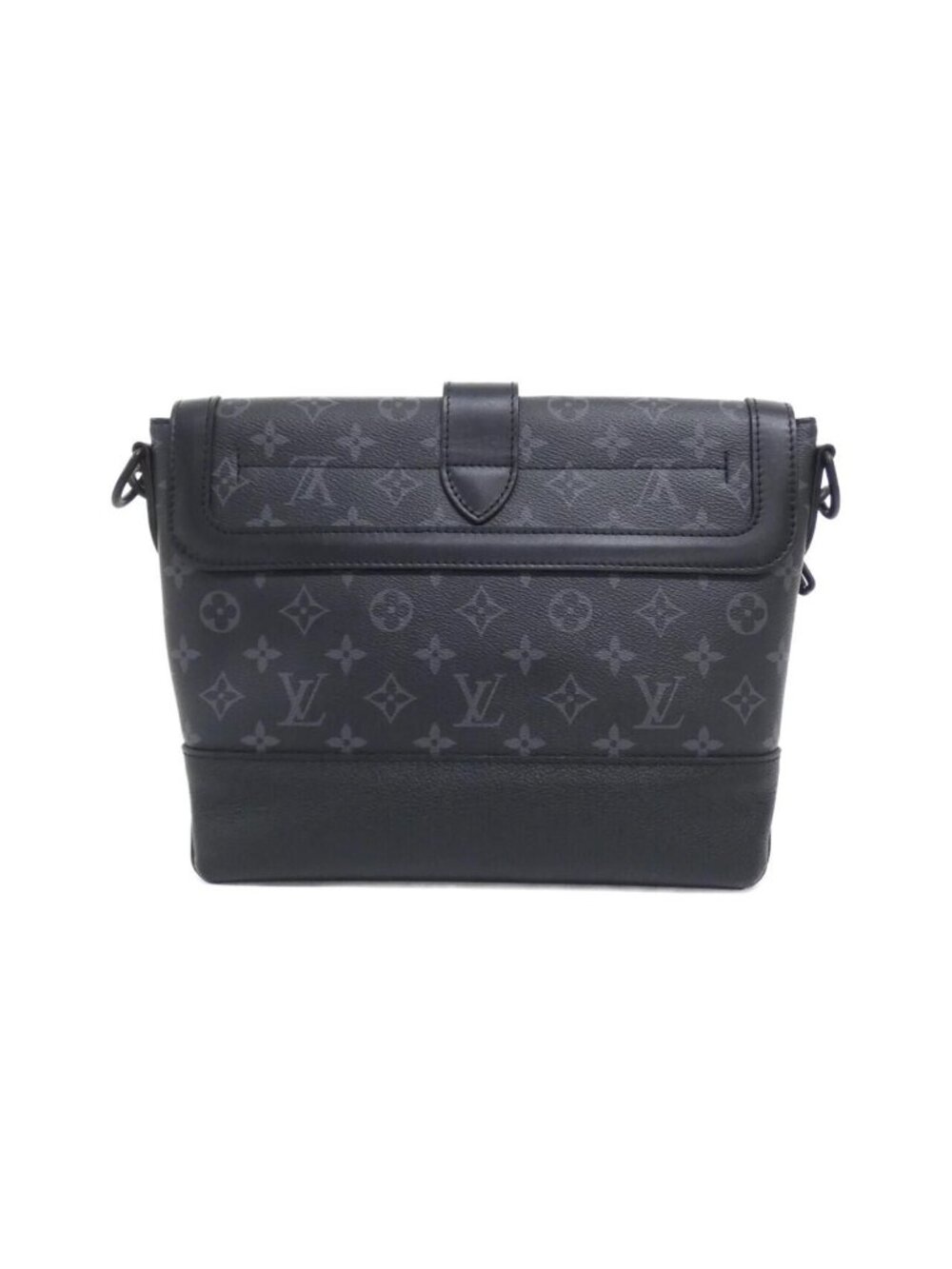 ★SOLD★ Louis Vuitton Monogram Eclipse Saumur Messenger - Picture 2 of 5